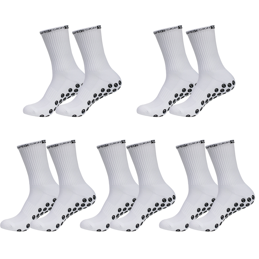 Sock Garter Men - 5 par antypoślizgowych skarpet piłkarskich dla