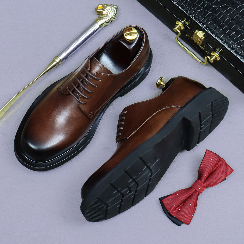 Formal Men Daily Wear Footwear - Męskie wysokiej jakości buty Oxford Derby