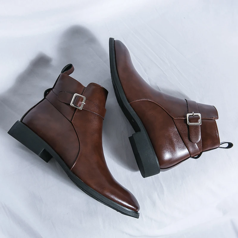 Projektant mody Męskie szpicza – Men Formal Wear With Boots recenzja i cena