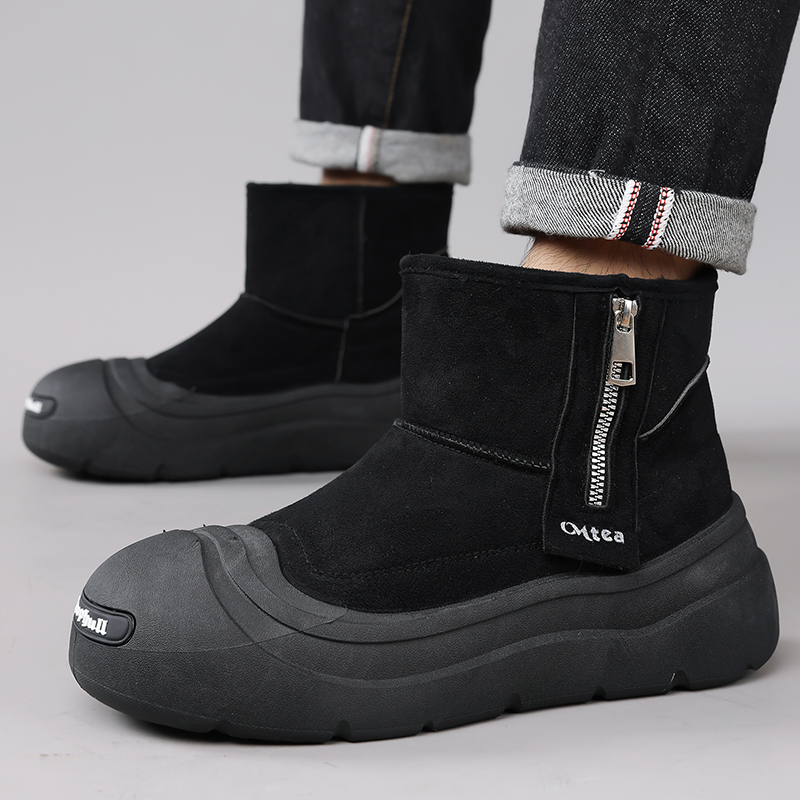 Męskie zimowe buty typu Oxford – Men Formal Wear With Boots recenzja i cena
