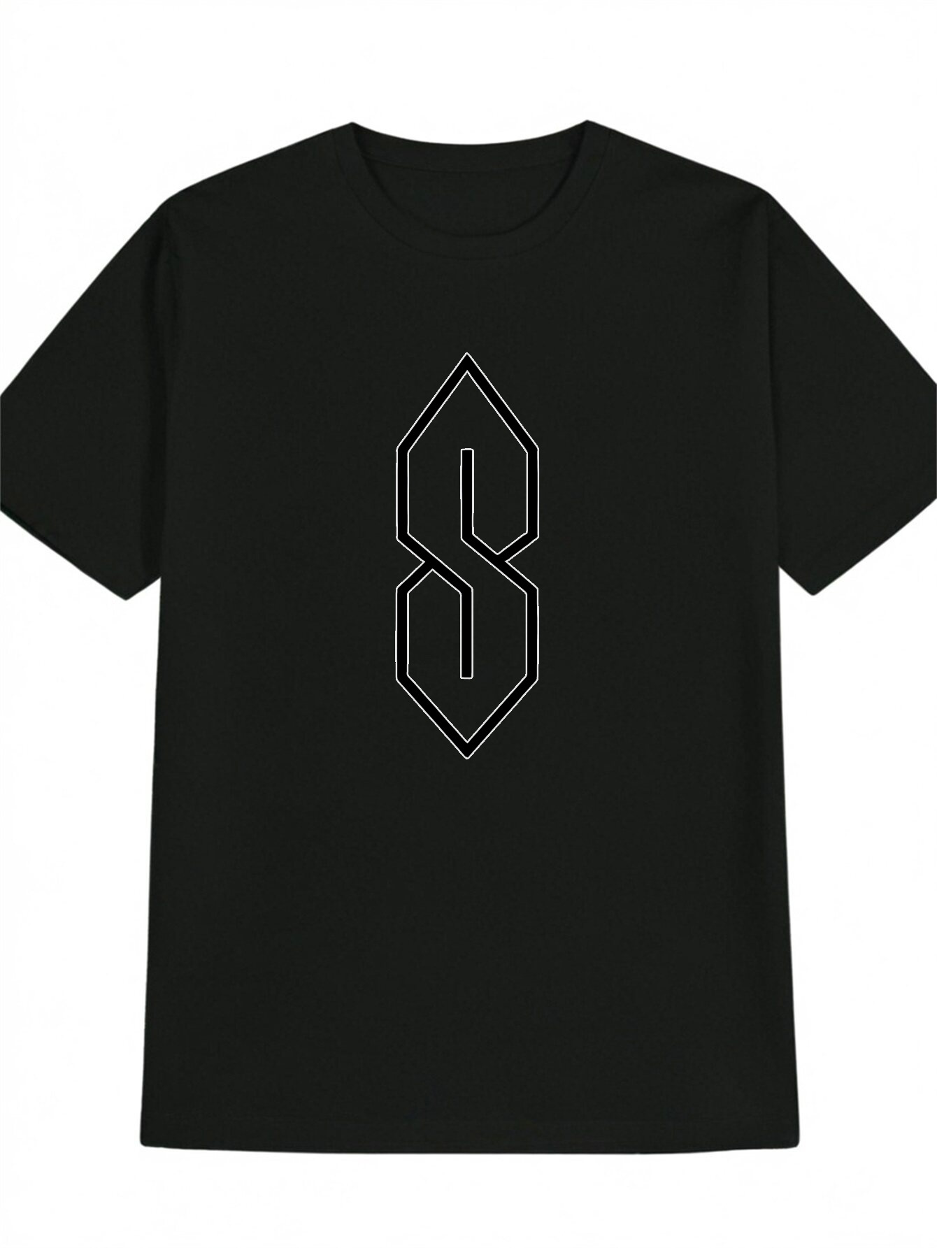 Męska koszulka z geometrycznym – Men Formal Wear All Black recenzja i cena