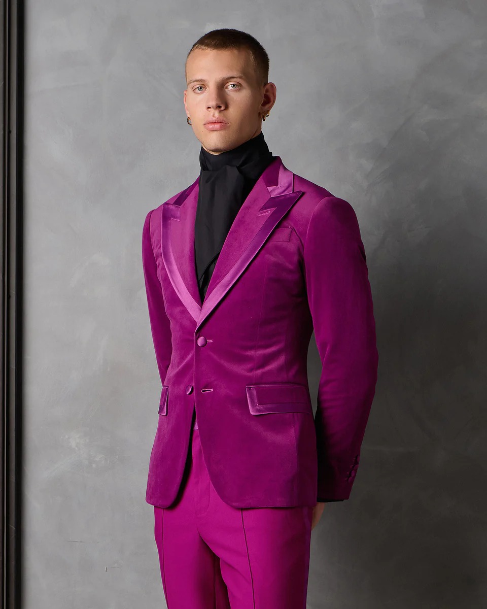 Eleganckie męskie smokingi ślu – Men Formal Wear Modern recenzja i cena