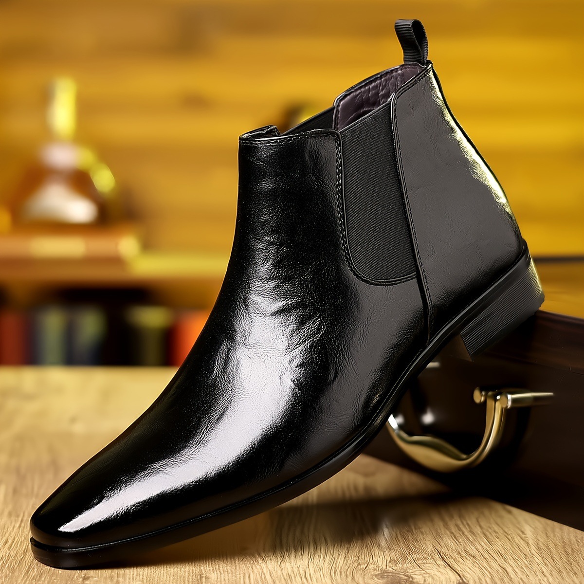 Botki Chelsea, skórzane botki, – Men Formal Wear With Boots recenzja i cena