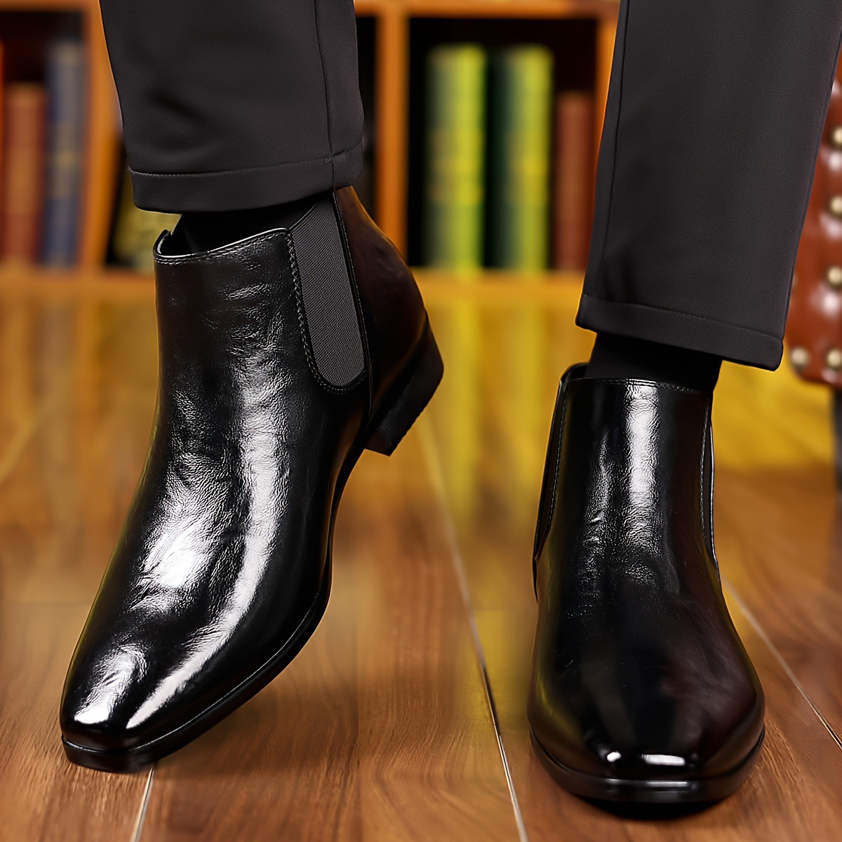 Botki Chelsea, skórzane botki, – Men Formal Wear With Boots recenzja i cena