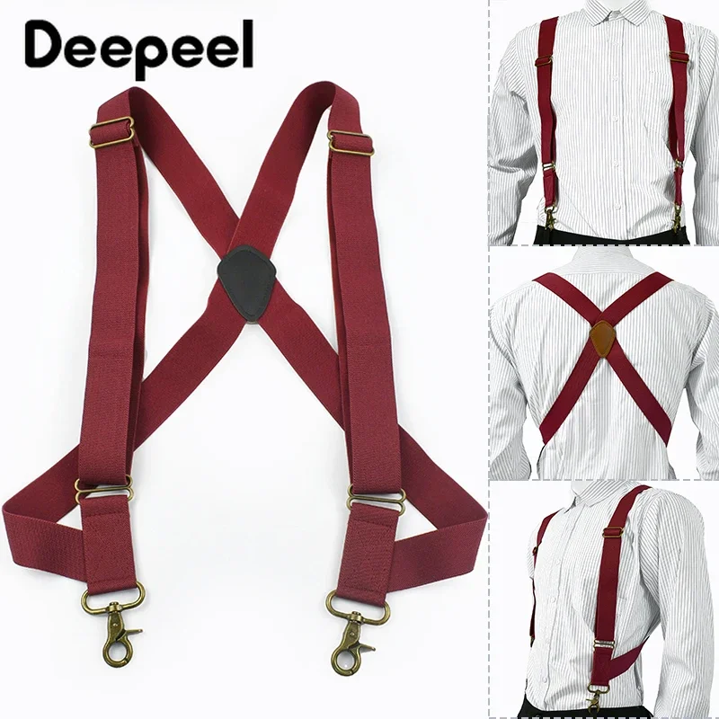 1 szt. szerokie męskie szelki  – Men'S Formal Wear With Suspenders recenzja i cena